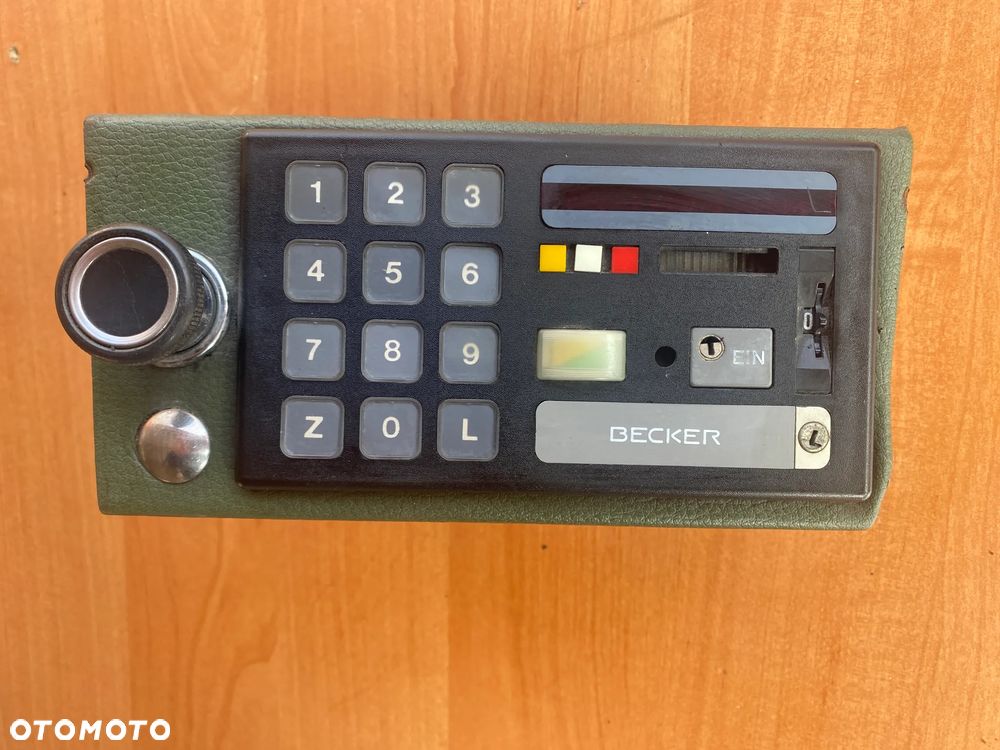 Radio Telefon Becker AT-160S Mercedes SLC SL W107 C107 R107 W109 W116 - 1