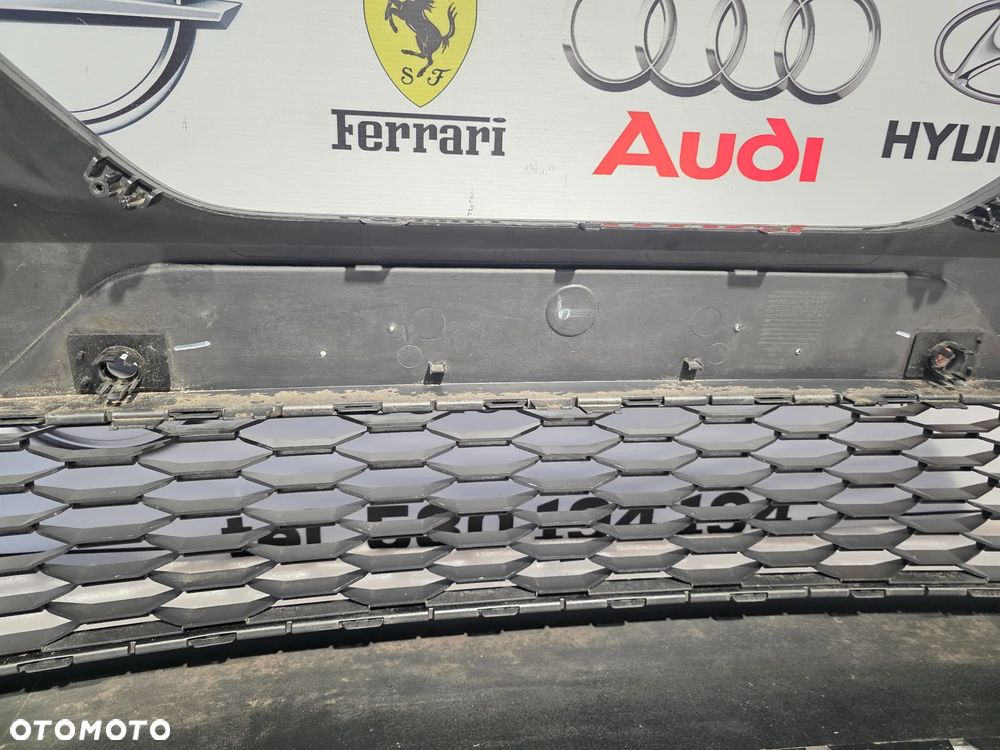 SEAT LEON 3 III 5F0 12- FR ZDERZAK PRZEDNI PRZÓD NA SPRYSKI + 4xPDC ORAZ KRATKA ŚRODKOWA NR 5F0807221M + 5F0853667A NR AUKCJI NZ2266 - 37