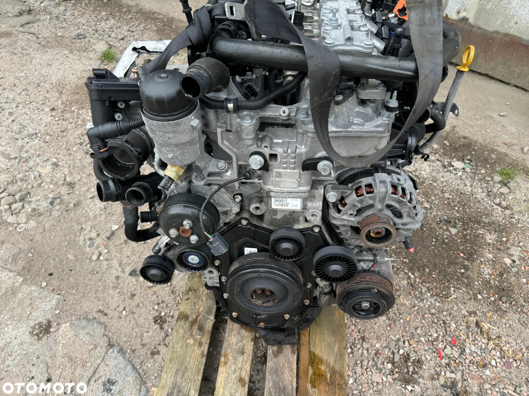 silnik 204pt 2.0t jaguar xe land rover kompletny - 8