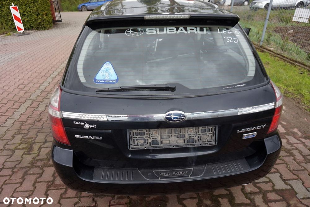 KLAPA BAGAŻNIKA TYLNA LEGACY IV BP LIFT KOMBI 32J  CZARNY SUBARU 2006-2009 - 1