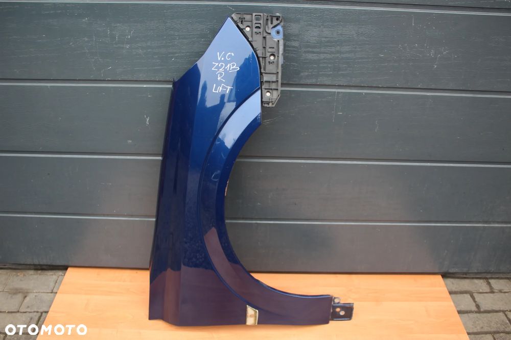 BŁOTNIK PRAWY PRZÓD PRZEDNI OPEL VECTRA C LIFT Z21B ZE ŚLIZGIEM - 1