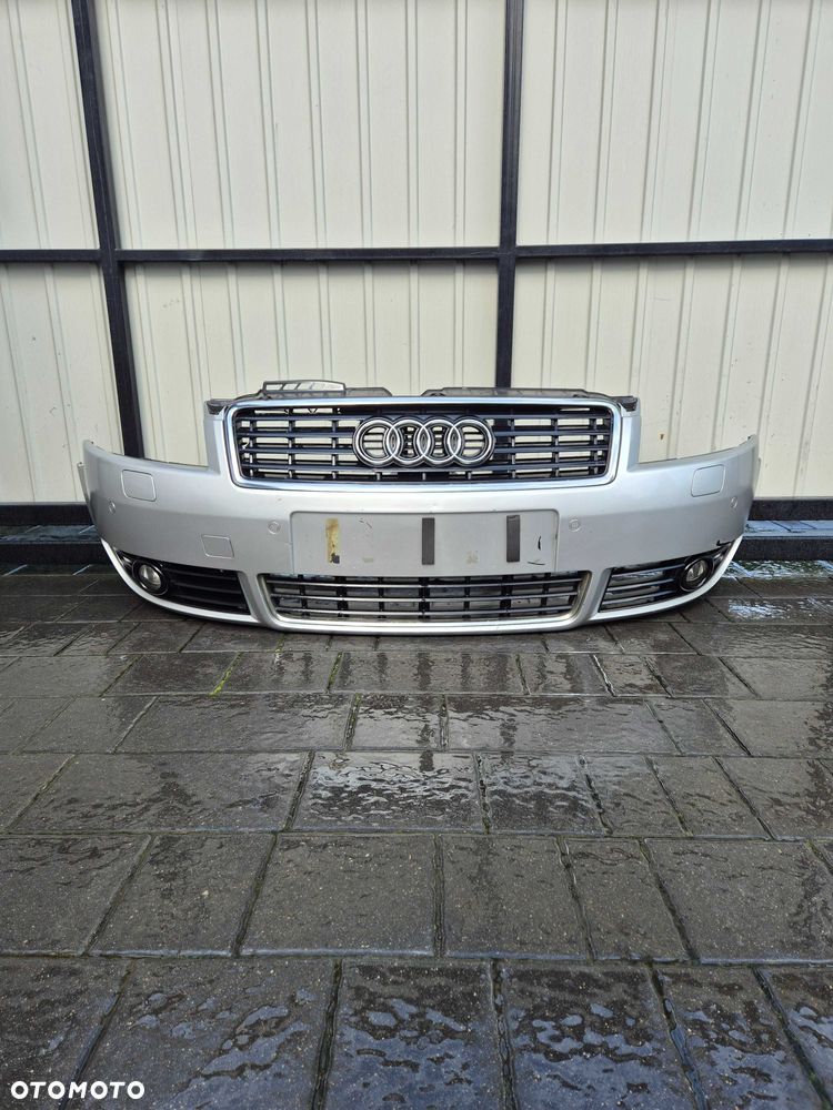 Zderzak przód przedni Audi A4 B6 Cabrio rok 05 kod lak LY7W spryski pdcx4 - 1