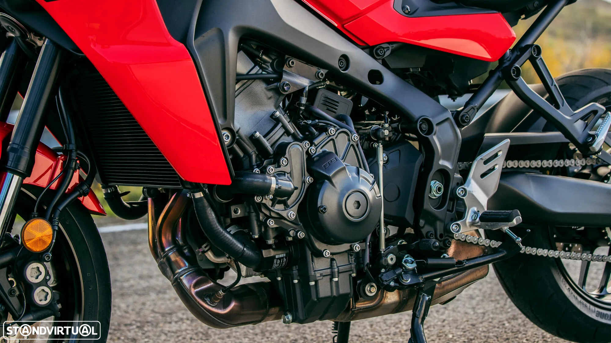 Yamaha Tracer 9 Vermelha - 9