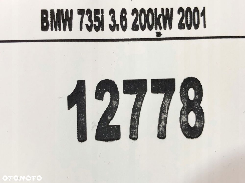 bmw e65 735i 3.6 klapa tył tylna pokrywa bagażnika - 10