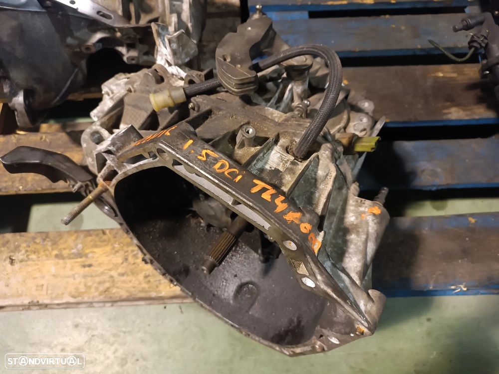 CAIXA DE 6 VELOCIDADES RENAULT MEGANE II 1.5DCI TL4K9K TL4k9k TL4A000 TL4A001 TL4001 TL4000 TL4A014 - 4