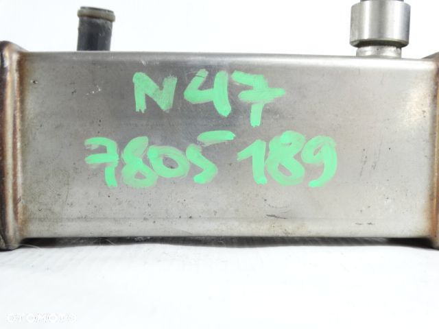 BMW 3 E90 N47 Chłodniczka Chłodnica Spalin Zwór EGR BMW 1 E81 E87N E88 3 E90 E90N E91 E91N 116d 118d 318d  11717805189 7805189 11717801942 7801942 - 8