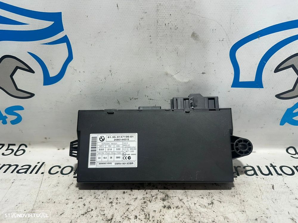 .Centralina Modulo Control Confort CAS CAS3 BMW 9147196 5WK4 9513OBR - 3