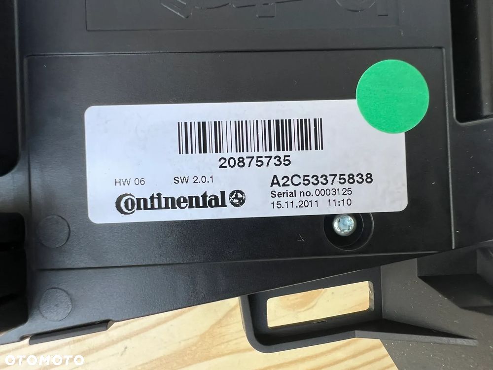 Wyświetacz Zafira C Astra J Radio CD 400 22836293 - 3