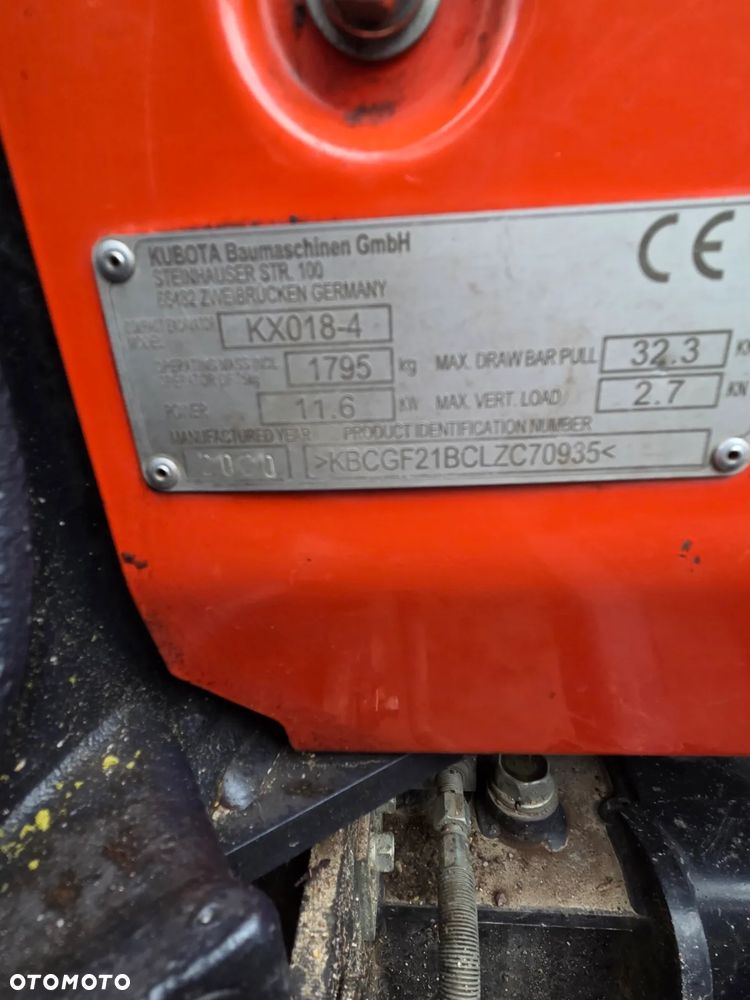 Kubota KX018-4 - 12