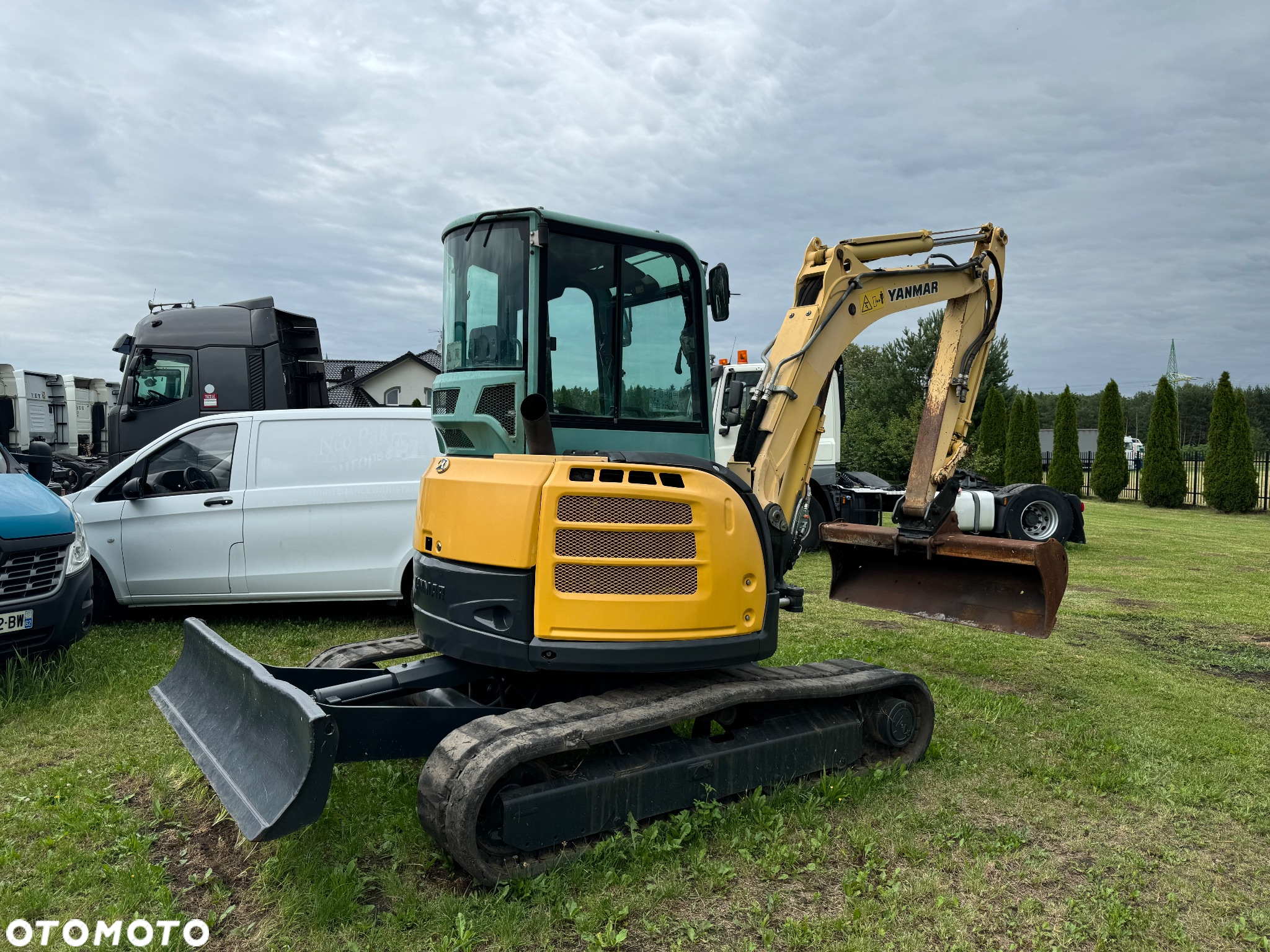 Yanmar VIO50-U Minikoparka // Waga 4625KG // - 7