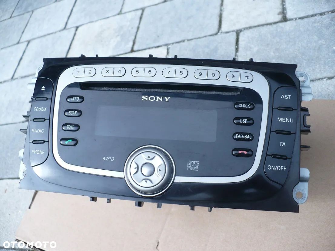 FORD RADIO 7S7T-18C939-CB SONY CDX-FS34XCB EU. - 1