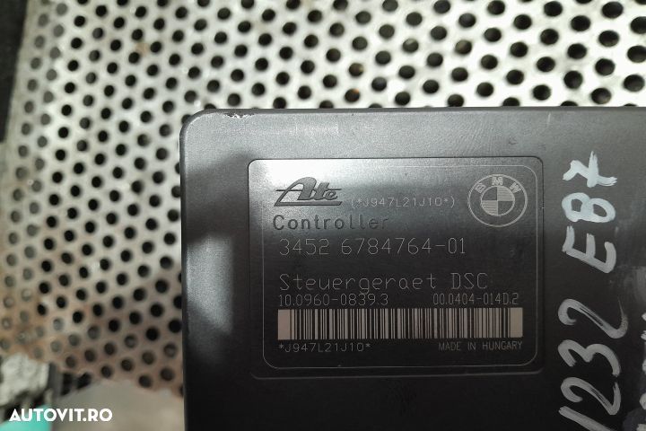 Pompa ABS 6784764 / 6784763 6784764 / 6784763 BMW Seria 1 E81/E82/E87 - 5