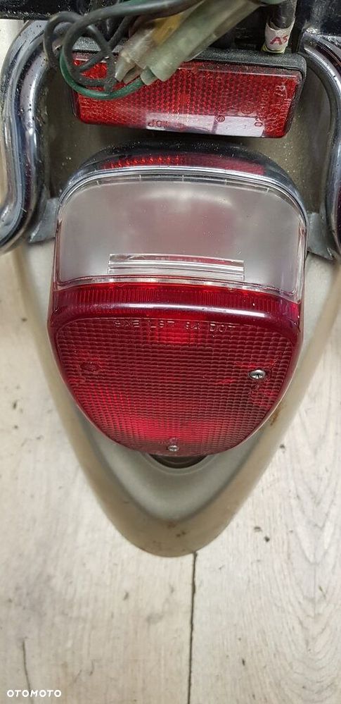 Błotnik lampa listwa kierunkowskazy XVS1100 Drag Star Classic - 6