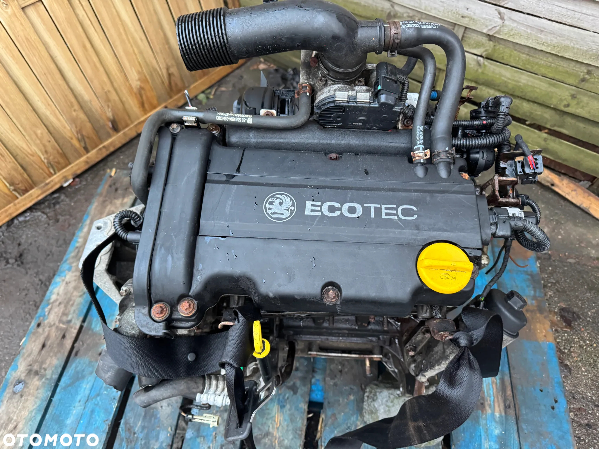 silnik z14xep 1.4 16v opel corsa d astra h kompletny 137 tys - 2