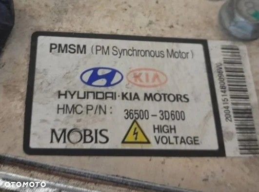 SILNIK ELEKTRYCZNY TRAKCYJNY KIA OPTIMA HYBRID 365003D600 - 3