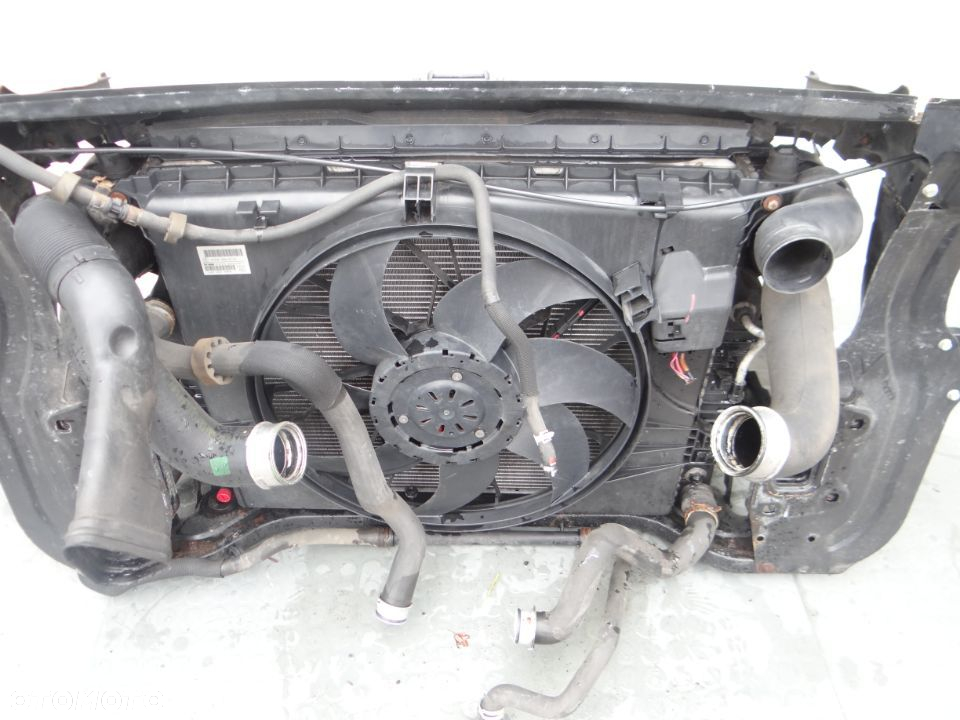 Mercedes ML W164 LIFT 3.0 CDI Pas przedni komplet Chłodnice Wentylator - 4