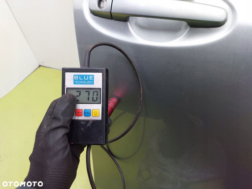 Drzwi przednie prawe przód TOYOTA YARIS II 2009-2011 LIFT 1F8 Srebrny - 2