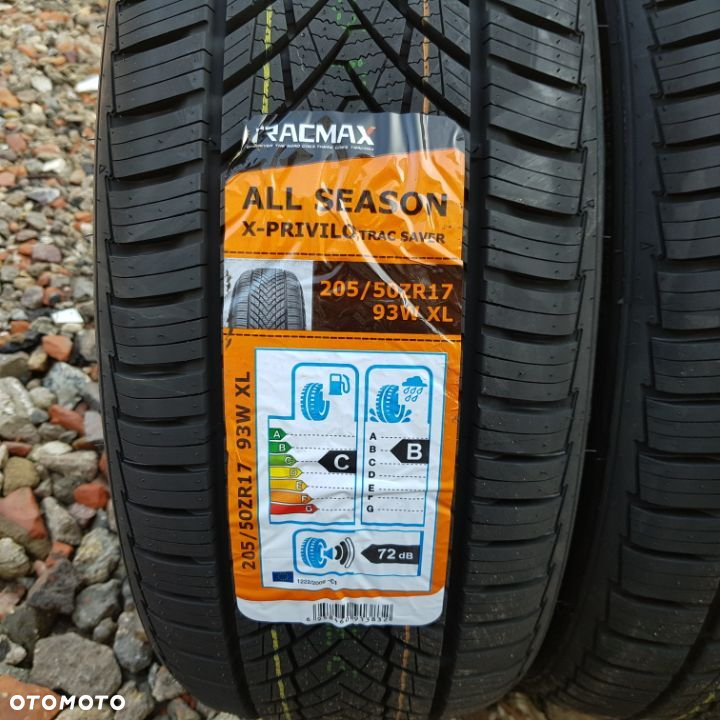 4x 205/50R17 Tracmax All Season Trac Saver X Privilo Nowy komplet opon całorocznych Poznań - 2