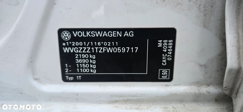 Volkswagen Touran 1.6 TDI DPF Comfortline DSG - 22