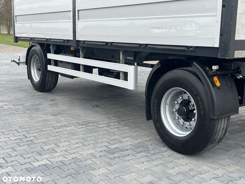 Renault ZESTAW- PREMIUM LANDER 460DXI / 6X4/ HDS HIAB 166 B-3 DUO- 12,5m / NOWE OPONY + PRZYCZEPA GNIOTPOL - 35