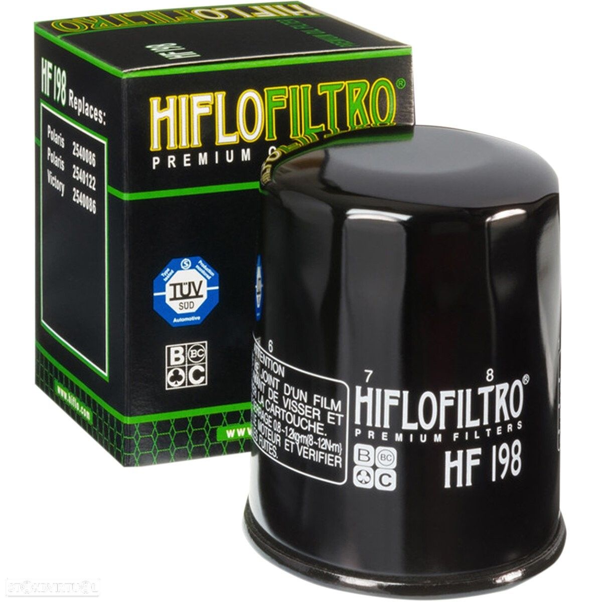 hf198 filtro oleo hiflofiltro - 1