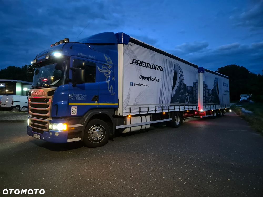 Scania G420HPI ZESTAW PRZESTRZENNY 120m³ 38Epal 2x7,7m- wzorowy stan! - 36