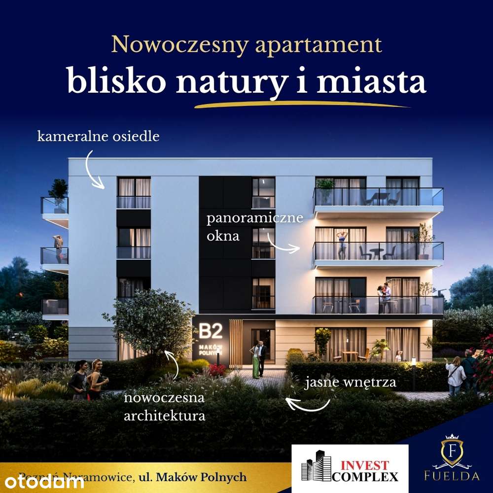 Os. FUELDA-Wille miejskie -3 piętrowe-standard premium| ZOBACZ NA ŻYWO