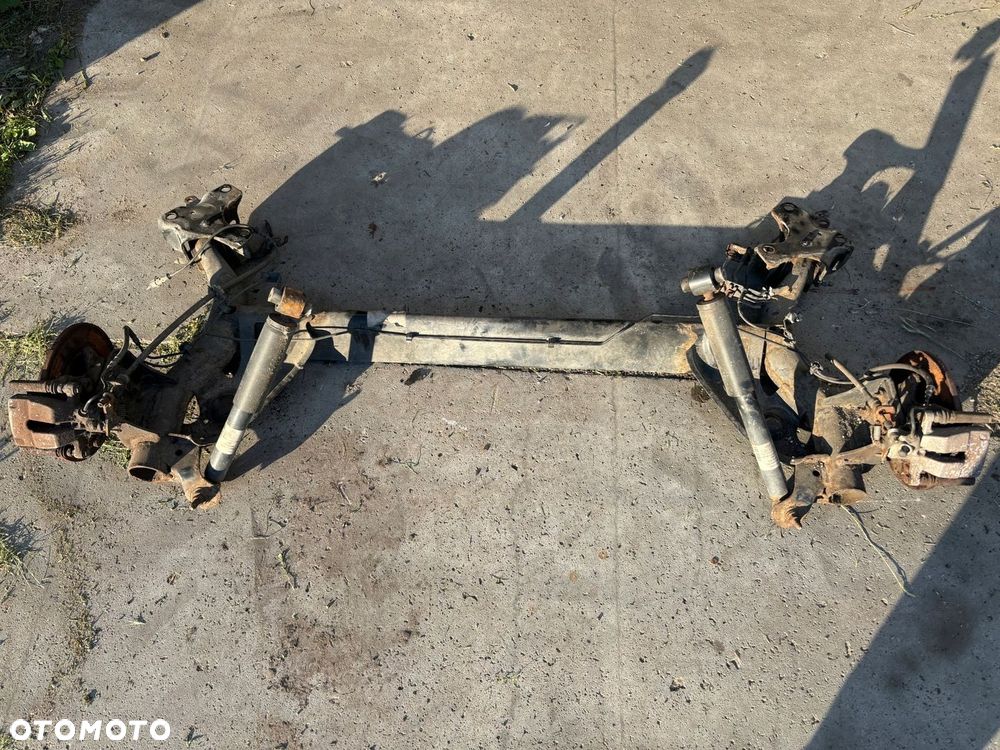 RENAULT FLUENCE I OŚ BELKA ZAWIESZENIA TYŁ KOMPLETNA - 1