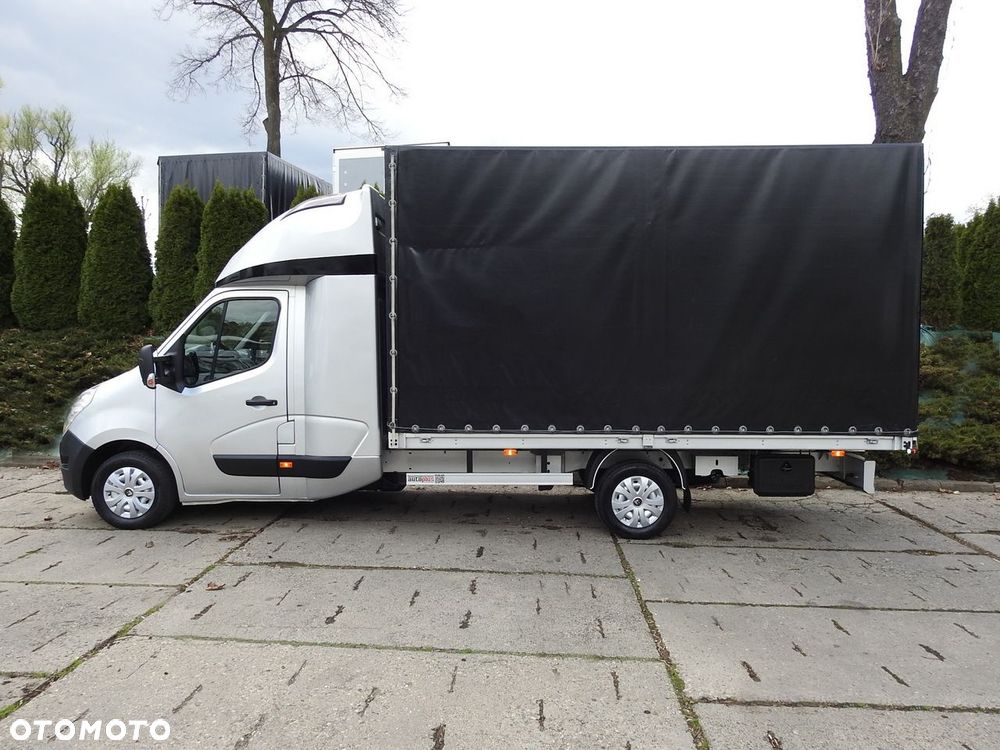 Renault MASTER PLANDEKA 8 PALET WEBASTO TEMPOMAT NAWIGACJA KLIMATYZACJA PNEUMATYKA  170KM - 10