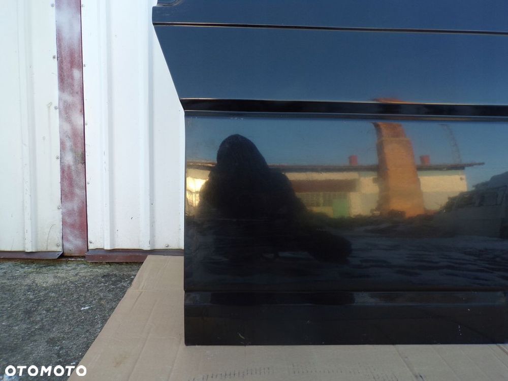 VW T4 TRANSPORTER CARAVELLE 96- DRZWI PRZÓD PRAWE BEZ RDZY CZARNY METALIK - 3