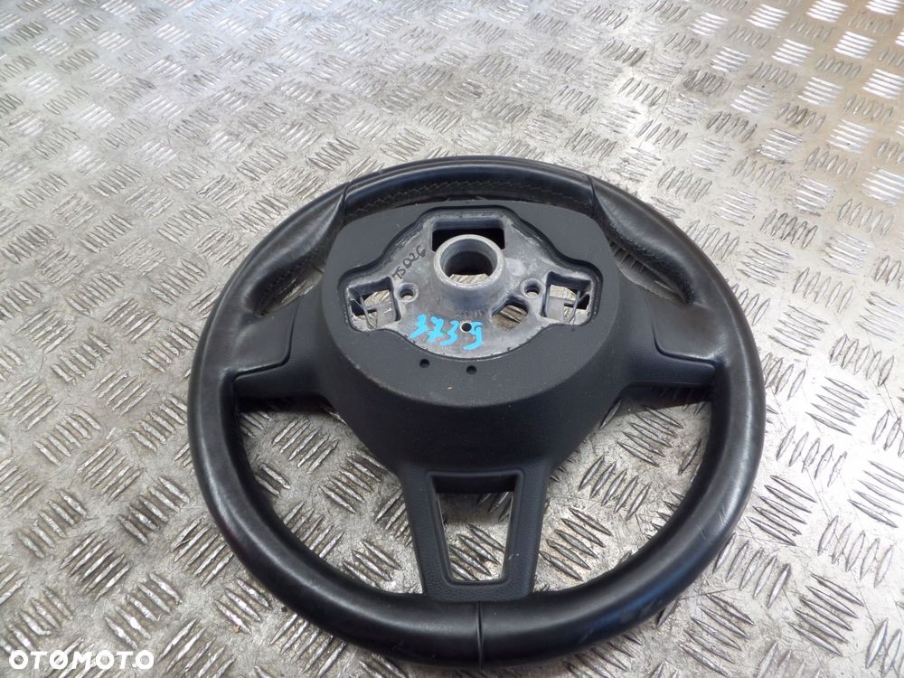 skoda fabia iii kierownica skórzana multifunkcja - 5