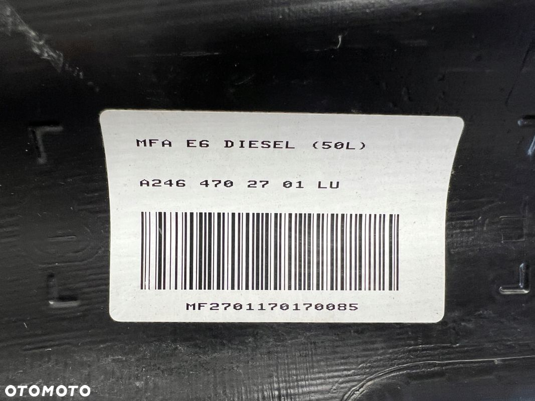 Mercedes-Benz CLA 180D X117 1.5 dCi zbiornik bak paliwa KOMPLETNY - 2