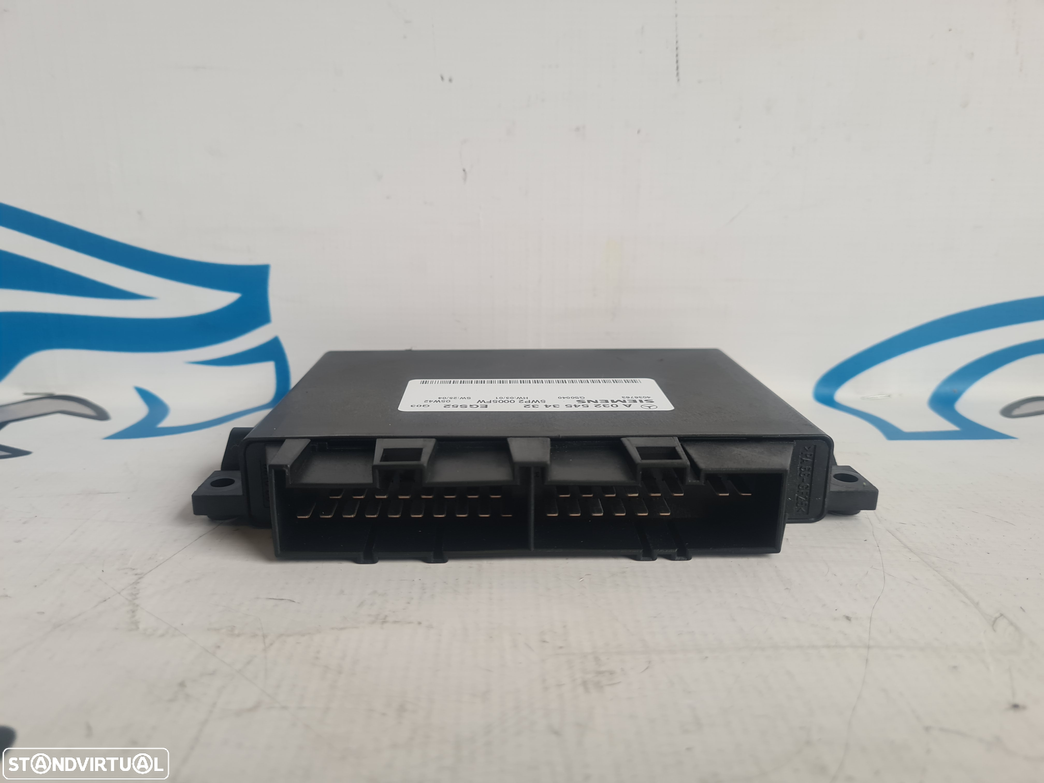 CENTRALINA ECU SIEMENS CAIXA VELOCIDADES AUTOMATICA A0325453432 0325453432 MERCEDES BENZ CLASS E W211 E220 CDI 150CV OM646961 646961 - 3