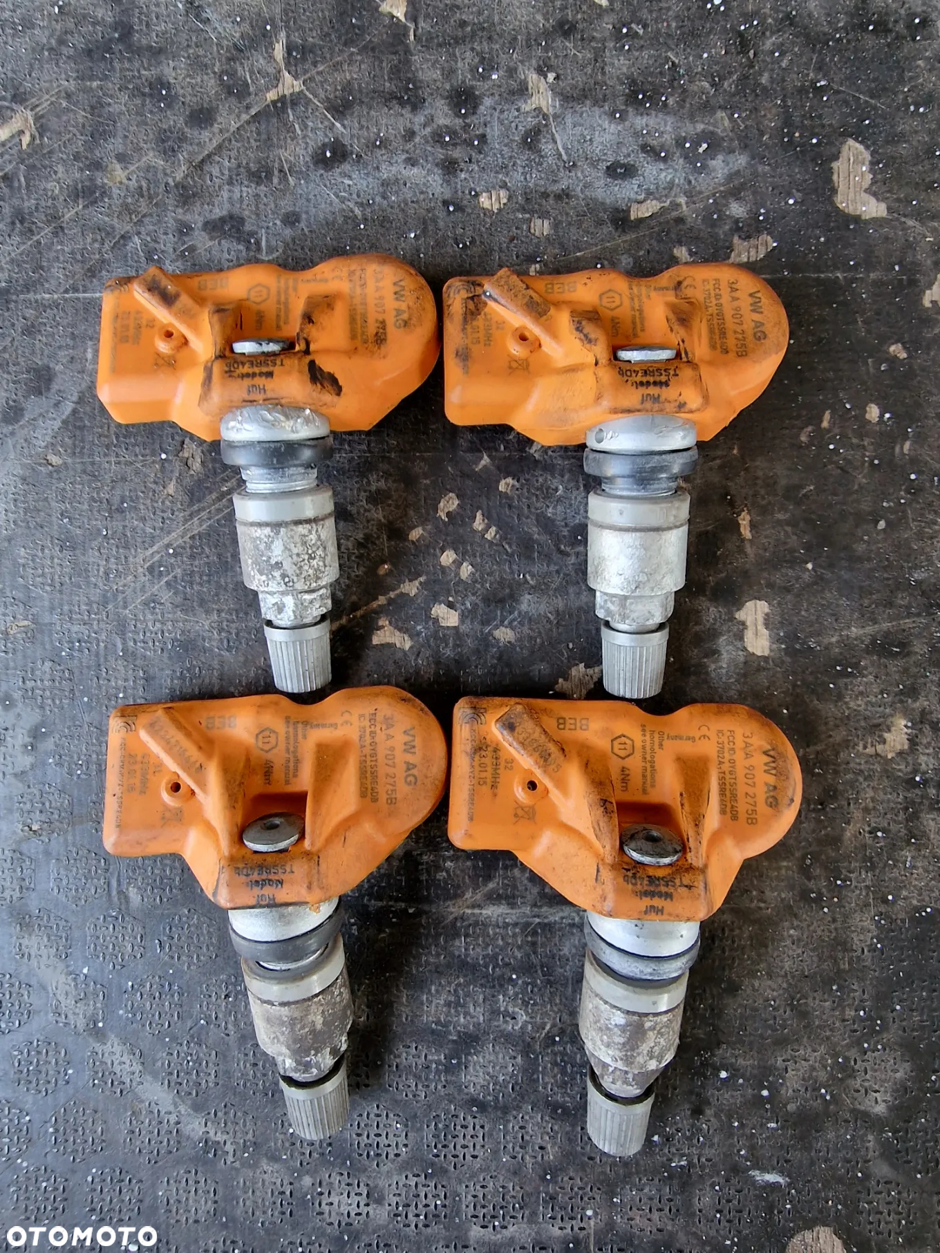CZUJNIK CIŚNIENIA OPON TPMS AUDI VW SKODA SEAT 3AA 907 275B - 3