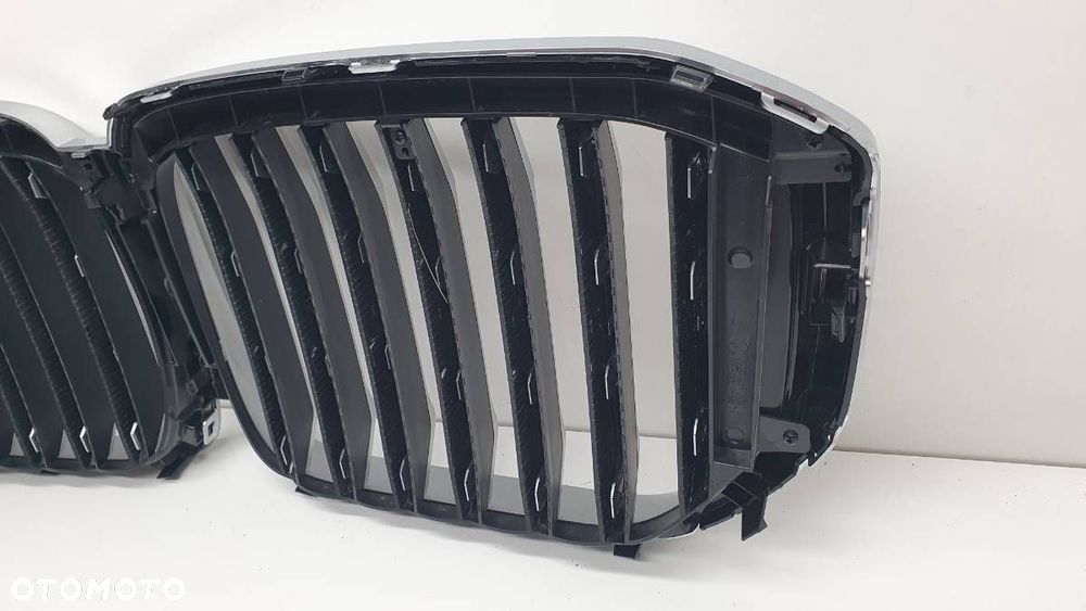 ATRAPA GRILL NERKI BMW X5 G05 LCI 21454110 ORYGINAŁ JAK NOWY - 7