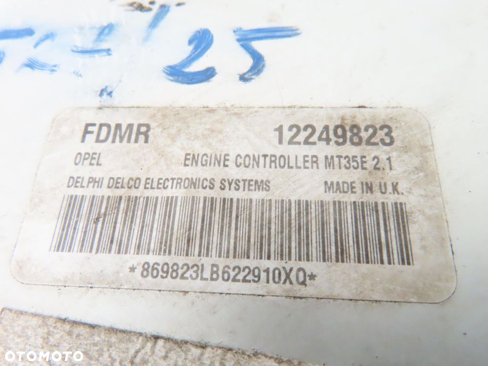 STACYJKA STEROWNIK OPEL MERIVA A 1.6 12249823 13214771LP 13247085 - 2