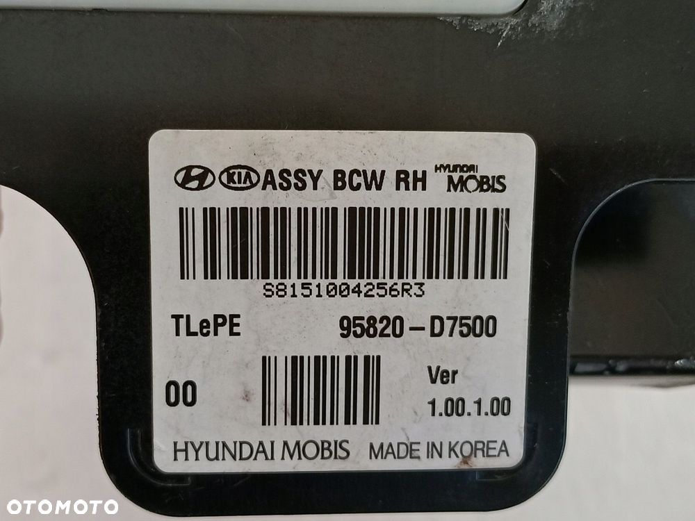 CZUJNIK RADAR SENSOR TYŁ PRAWY HYUNDAI TUCSON III - 9