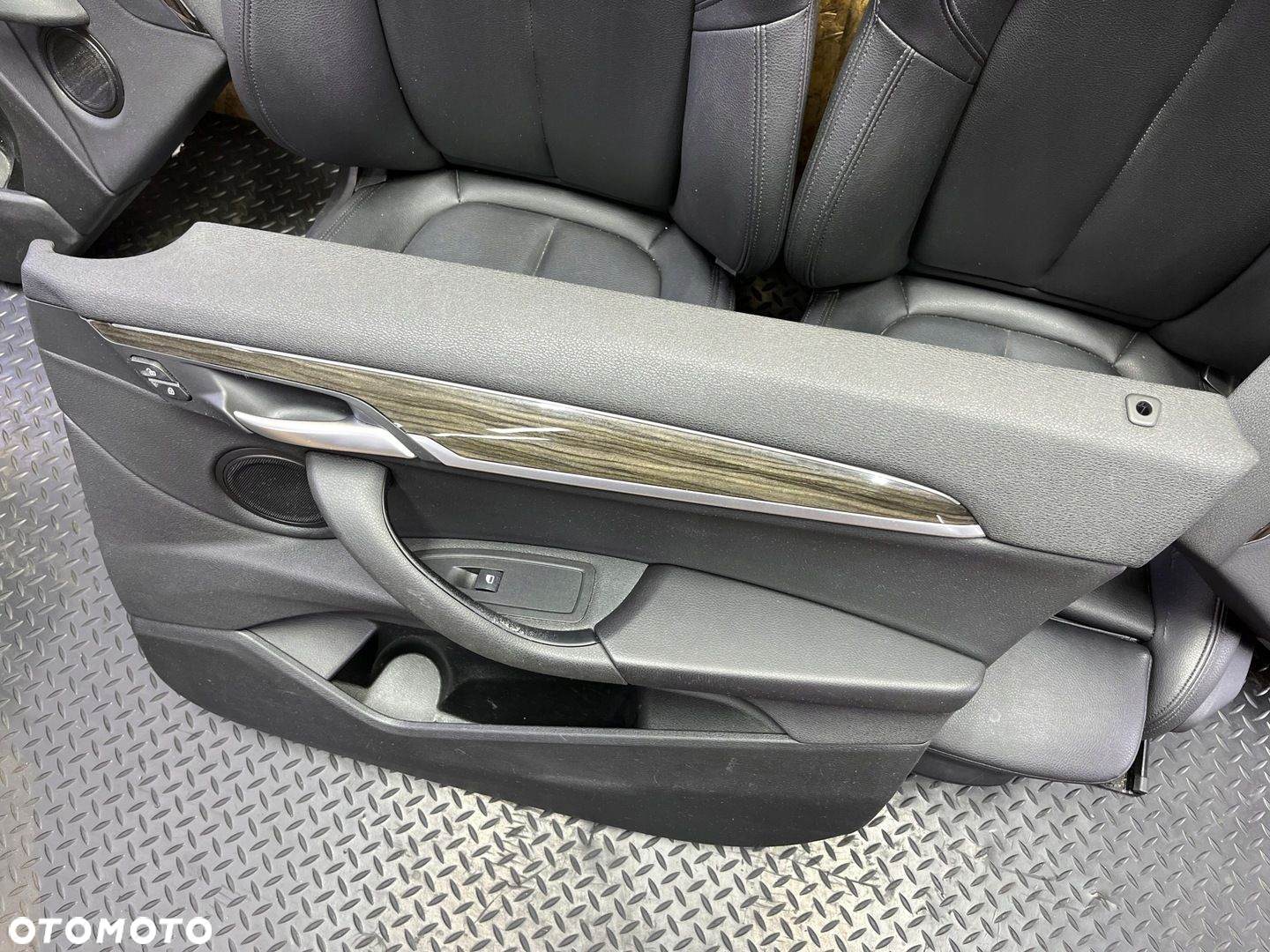 FOTELE KANAPA BOCZKI BMW X2 F39 SPORT CZARNA SKÓRA ELEKTRYCZNE GRZANE EU - 8