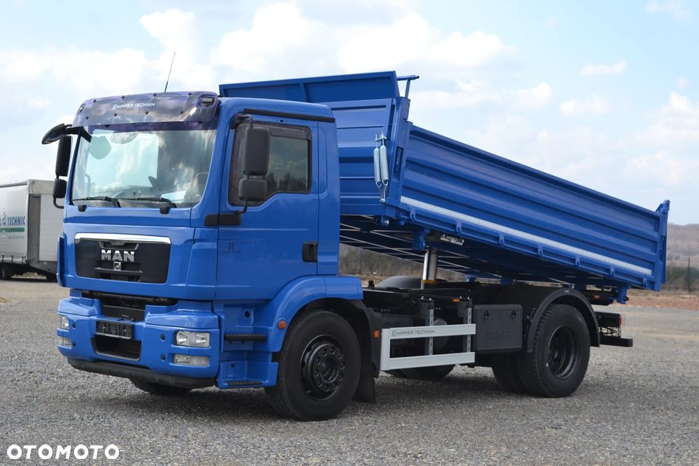 MAN TGM 18.290 18.340 Nowy 3-stronny WYWROT Kiper Wywrotka Manual Klima Blokada mostu TGL Axor Antos TGS - 6