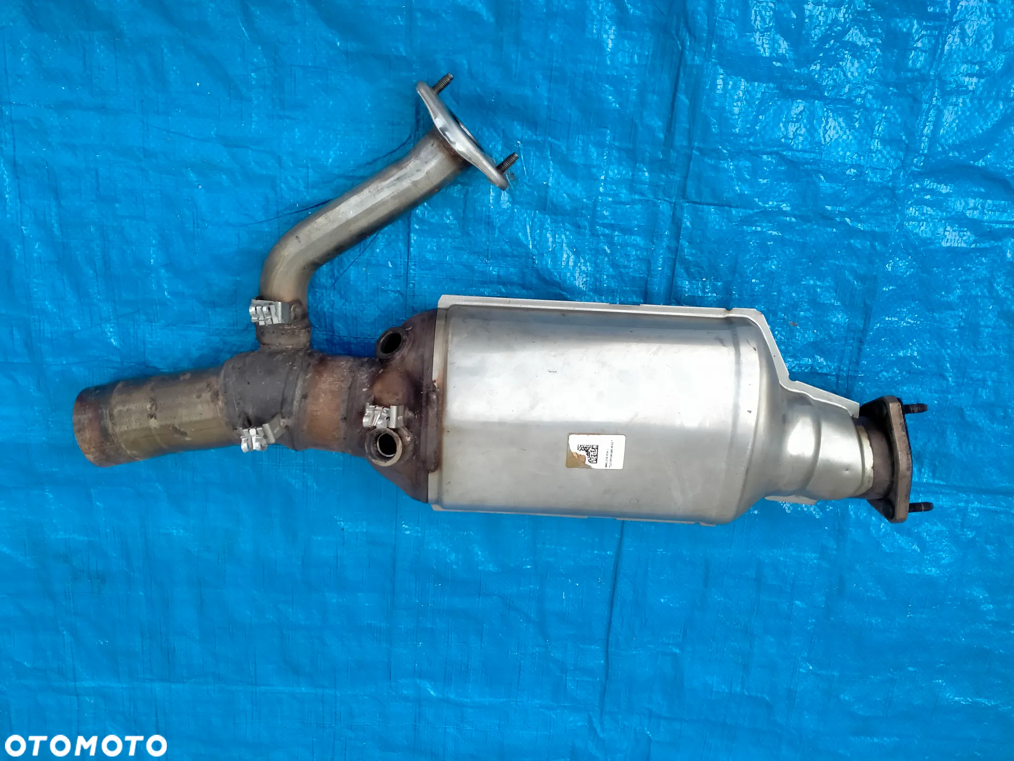 AUDI Q7 4M LIFT 3.0 TDI / 4M0254454J / Filtr DPF Katalizator / CZUJNIK  / 30tys km / ORYGINAŁ - 3