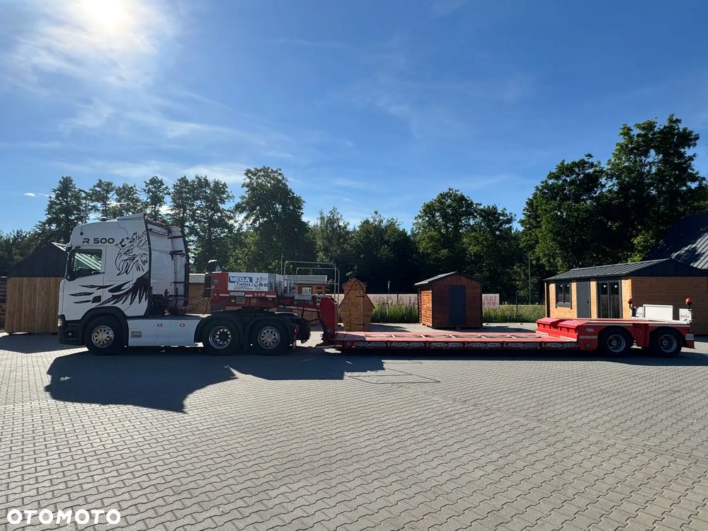 Özgül Trailer niskopodwozie tiefbett 2osie scania R500 6x2 zestaw - 2