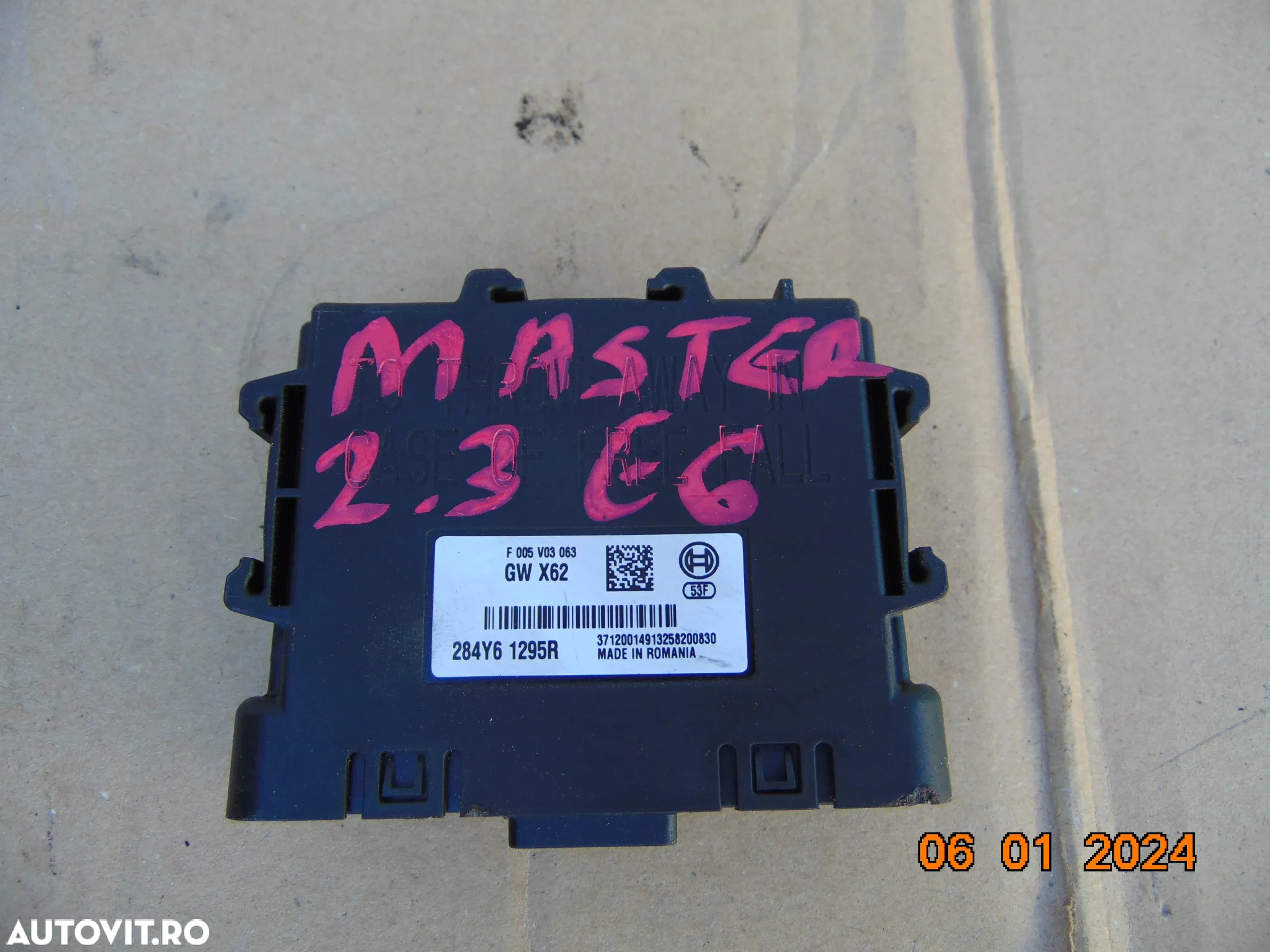 Modul frana Renault Master 2018-prezent modul frana urgenta Opel Movano master 3 master 4 - 4