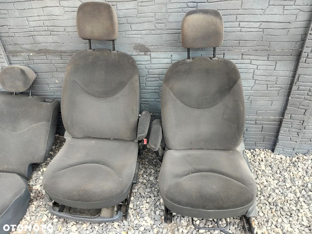 FOTELE CITROEN C3 PRZÓD TYŁ WELUR 02-09 - 3