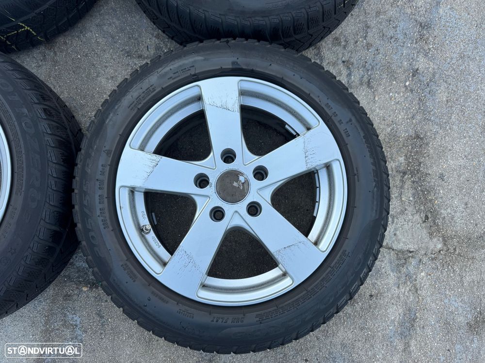 Jantes R16 5x120 BMW com pneus - 7