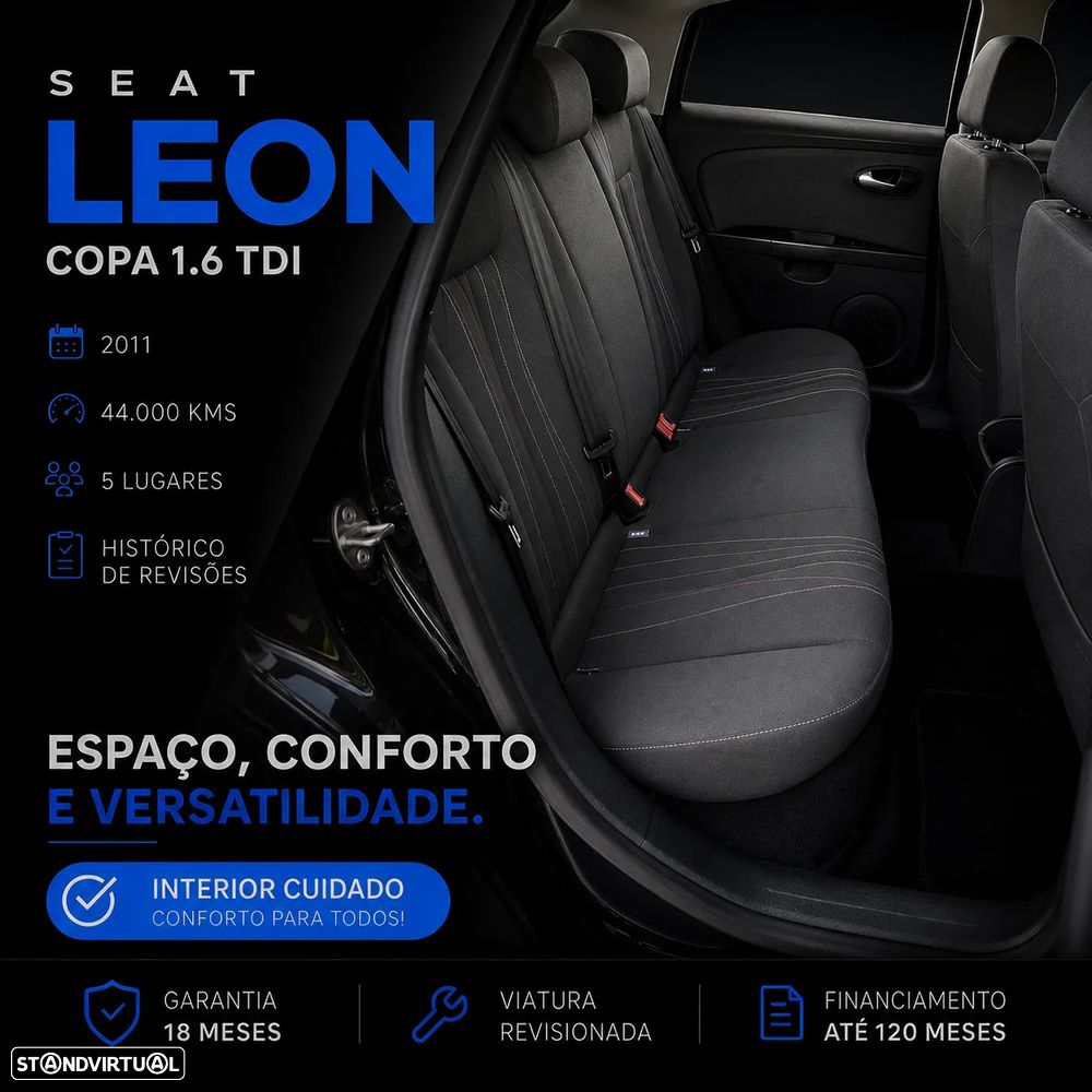 SEAT Leon 1.6 TDI Copa - 4
