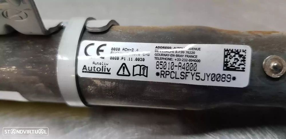 AIRBAG CORTINA FRONTAL ESQUERDO KIA CARENS IV 2016 -85010A4000 - 3
