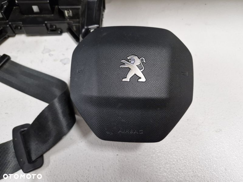 PEUGEOT 2008 208 II 2 DESKA ROZDZIELCZA PAS BEZPIECZEŃSTWA PASY PRZÓD PODUSZKA POWIETRZNA START STOP - 9