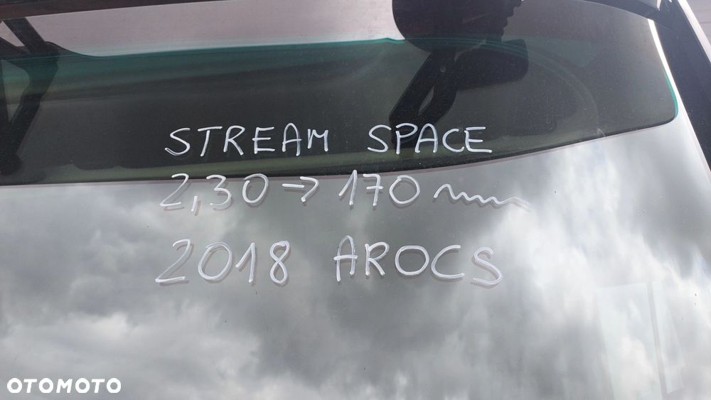 MERCEDES AROCS ACTROS MP4 KABINA STREAM SPACE WĄSKA 2,30 - 4