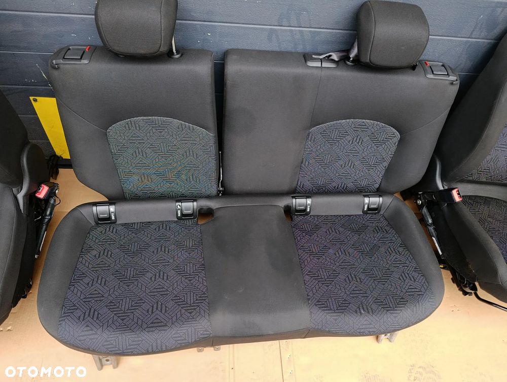 OPEL CORSA E 5D FOTELE SIEDZENIA KANAPA KOMPLET GRZANE - 5