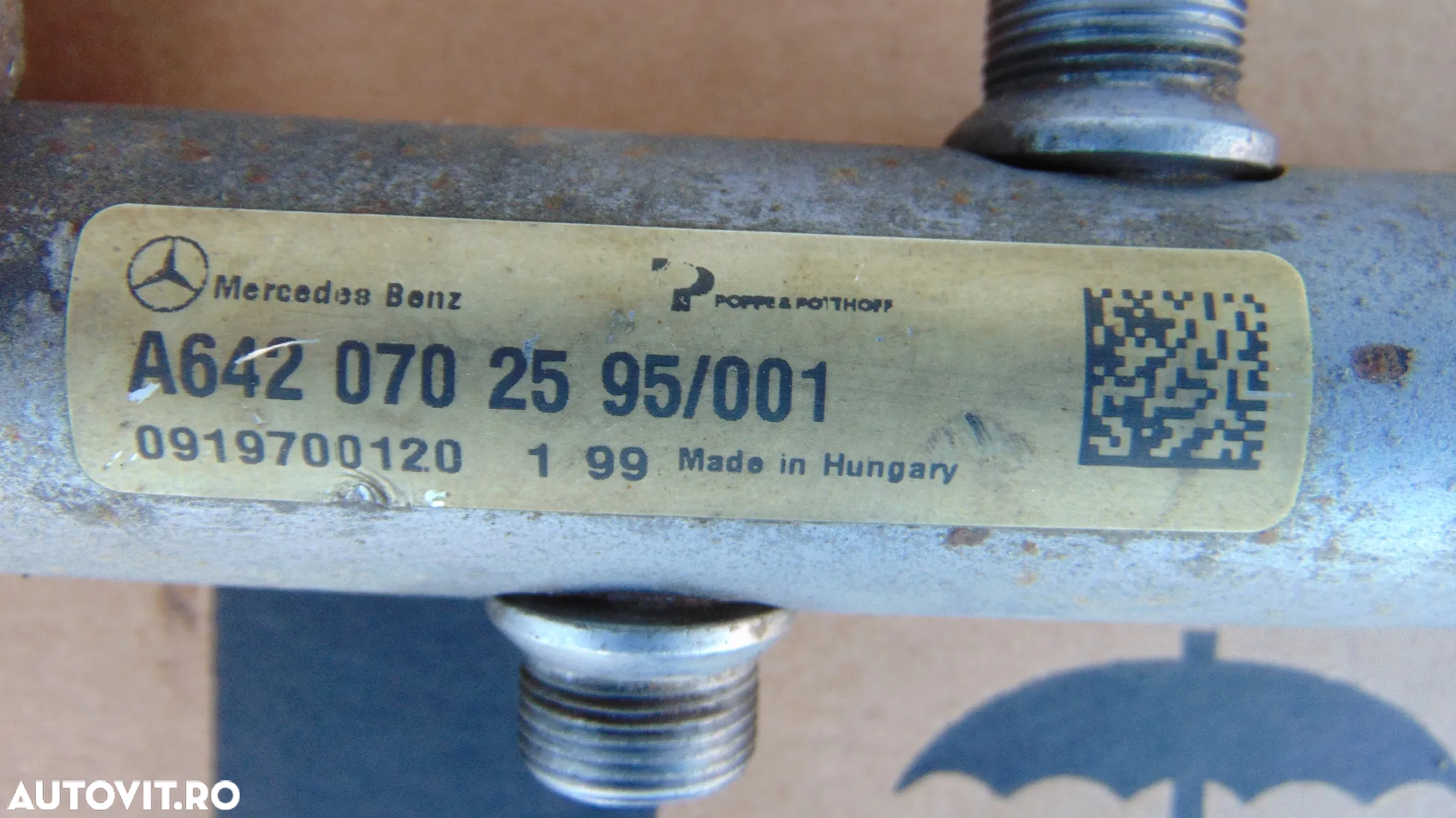 Rampa injectoare Mercedes 3.0 euro 4 w204 w211 w639 viano sprinter cls c class e class w251 w219 cl - 2